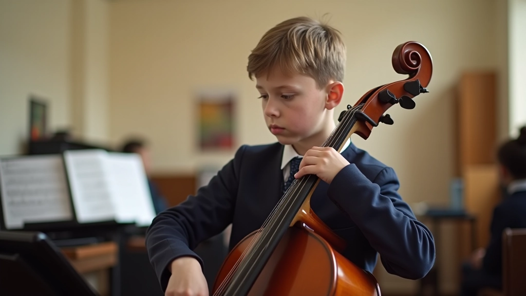 Young person engaged in extracurricular activities and sports development